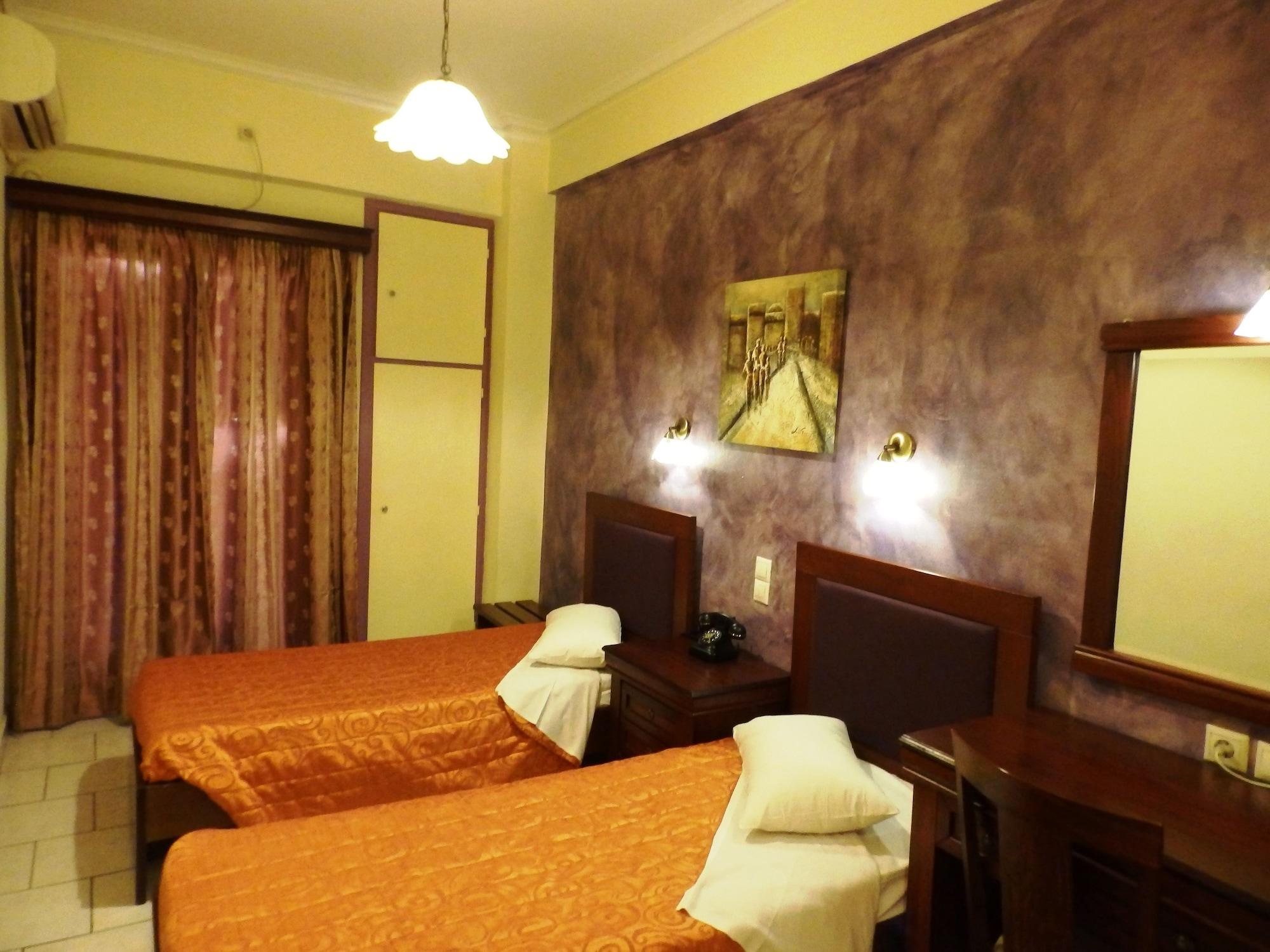 Pergamos Hotel Athena Bagian luar foto