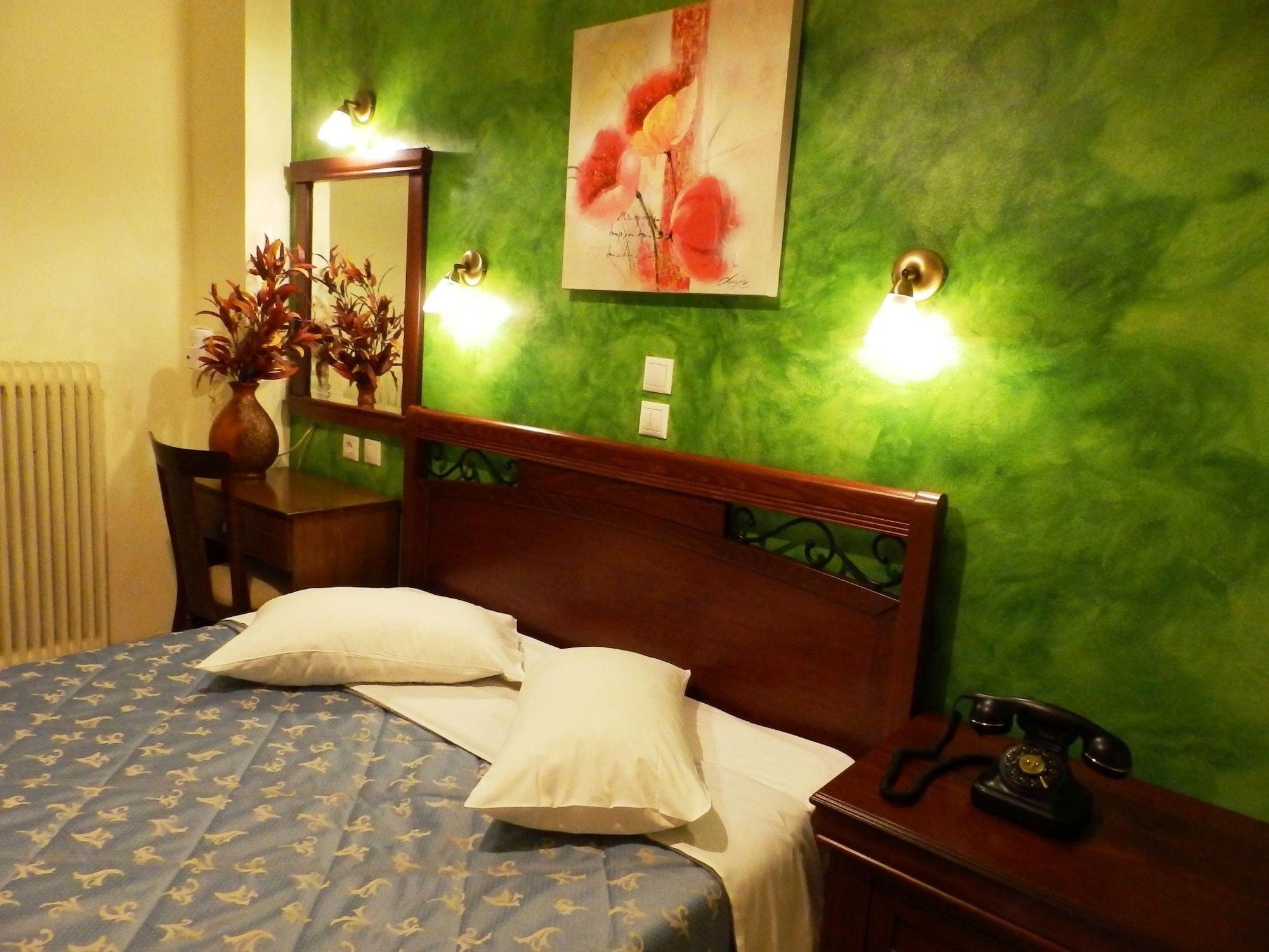 Pergamos Hotel Athena Bagian luar foto