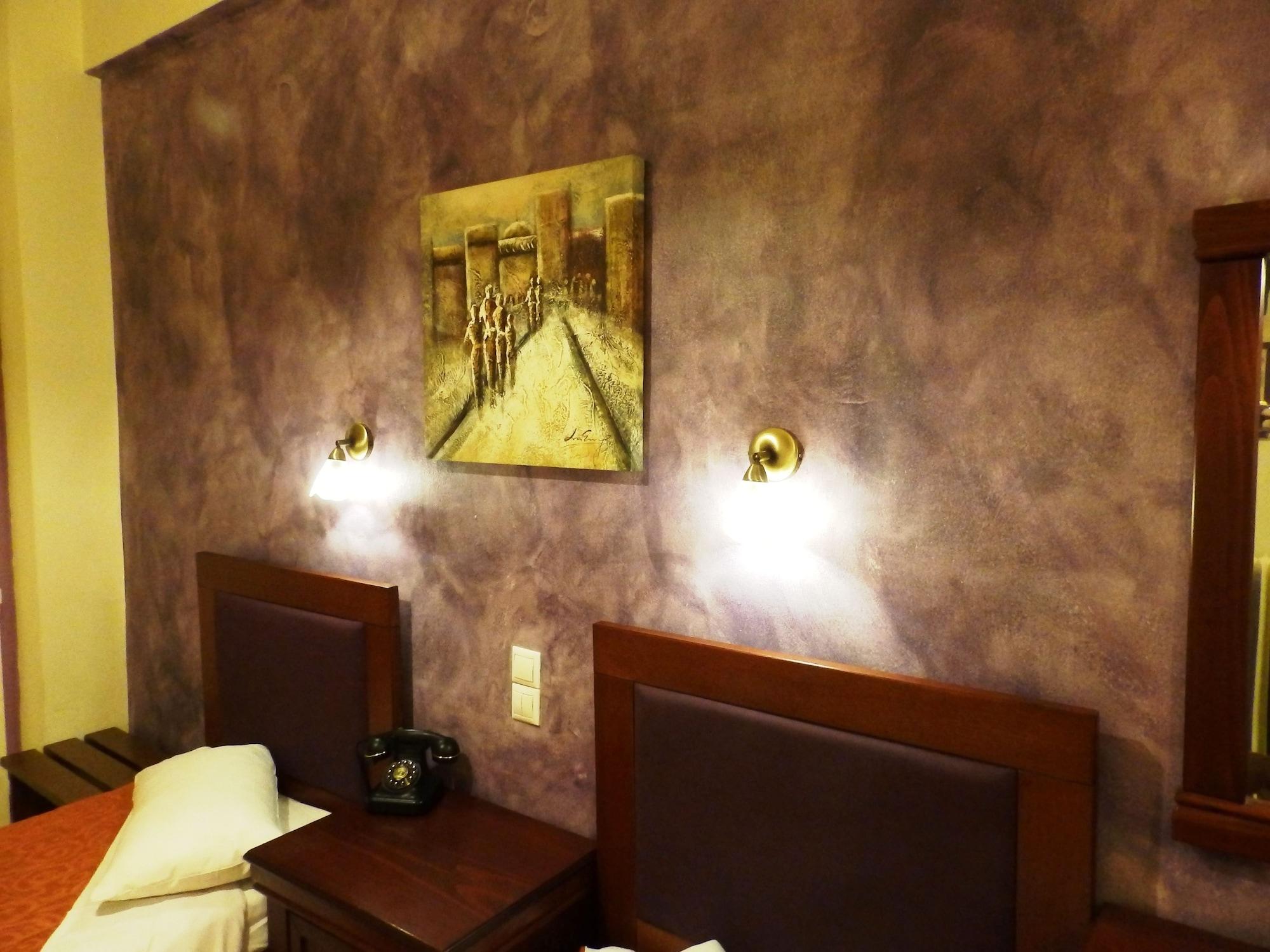 Pergamos Hotel Athena Bagian luar foto