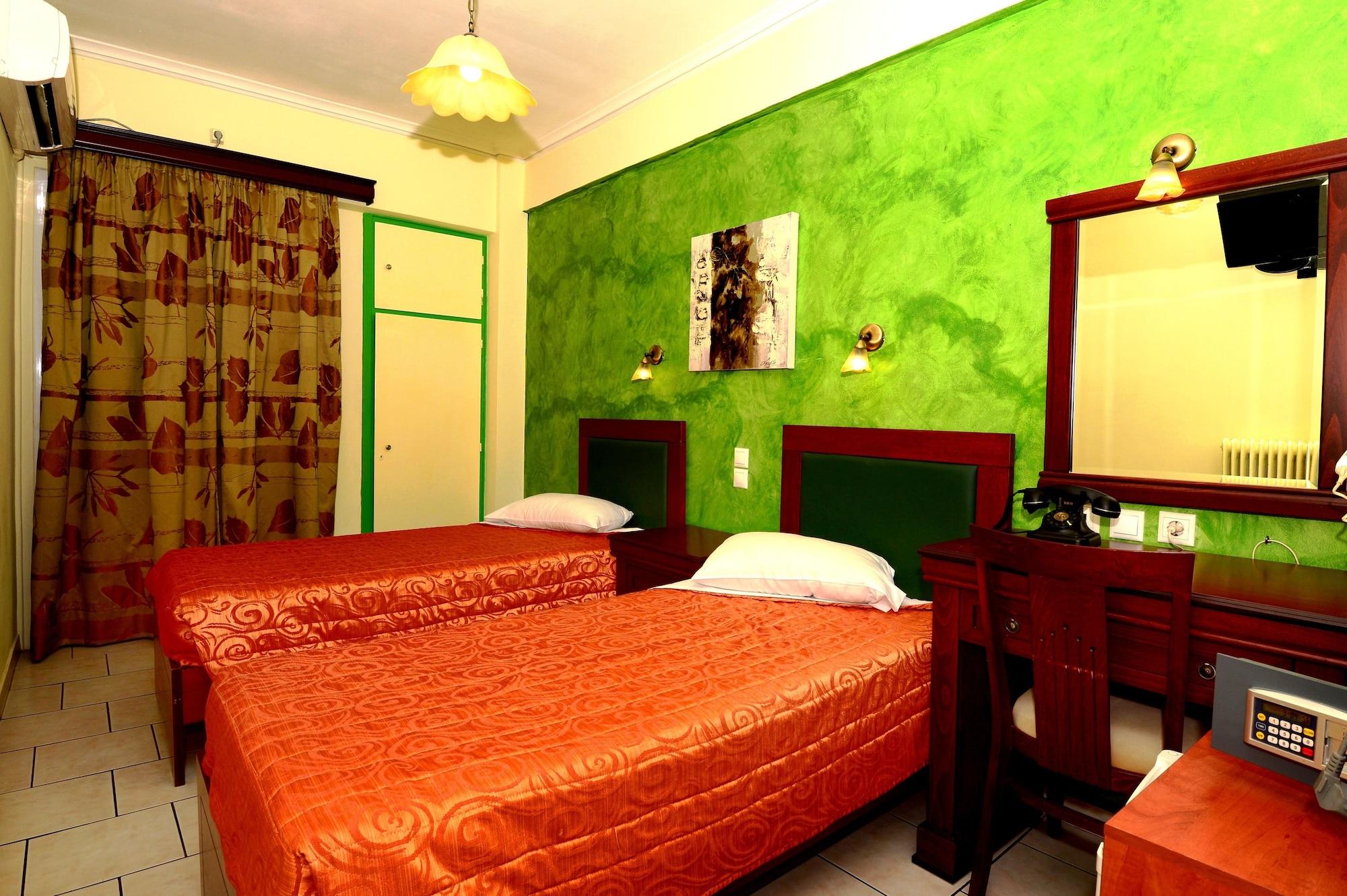 Pergamos Hotel Athena Bagian luar foto