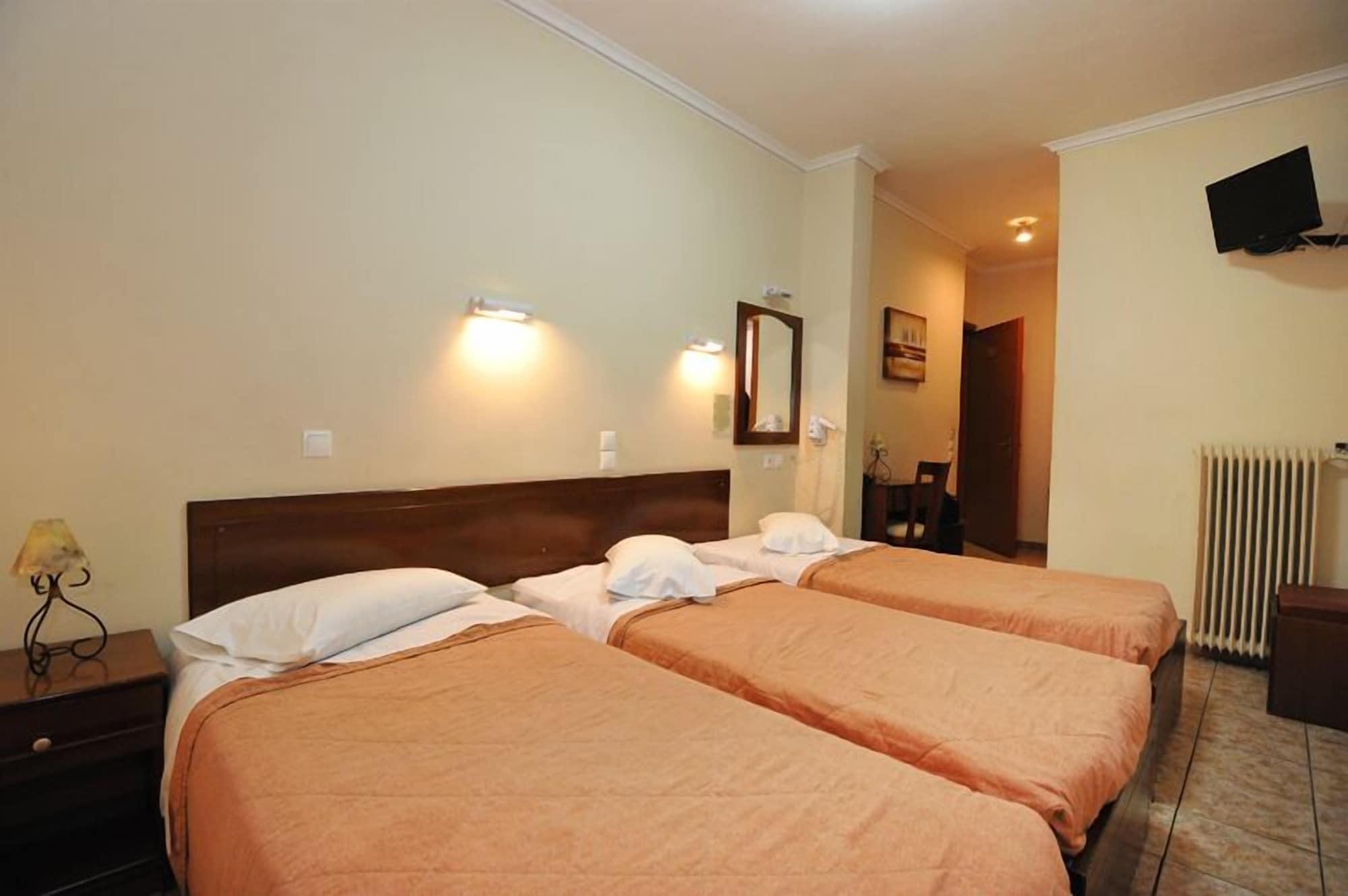 Pergamos Hotel Athena Bagian luar foto