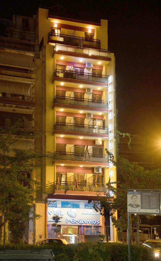 Pergamos Hotel Athena Bagian luar foto